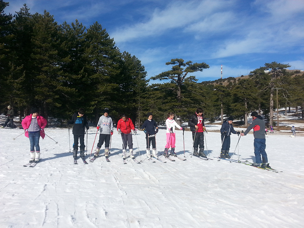 Εκπαιδευτικά Προγράμματα Φυσικής Αγωγής ΥΠΑΝ - Αθλήματα Βουνού (Χιονοδρομίες)