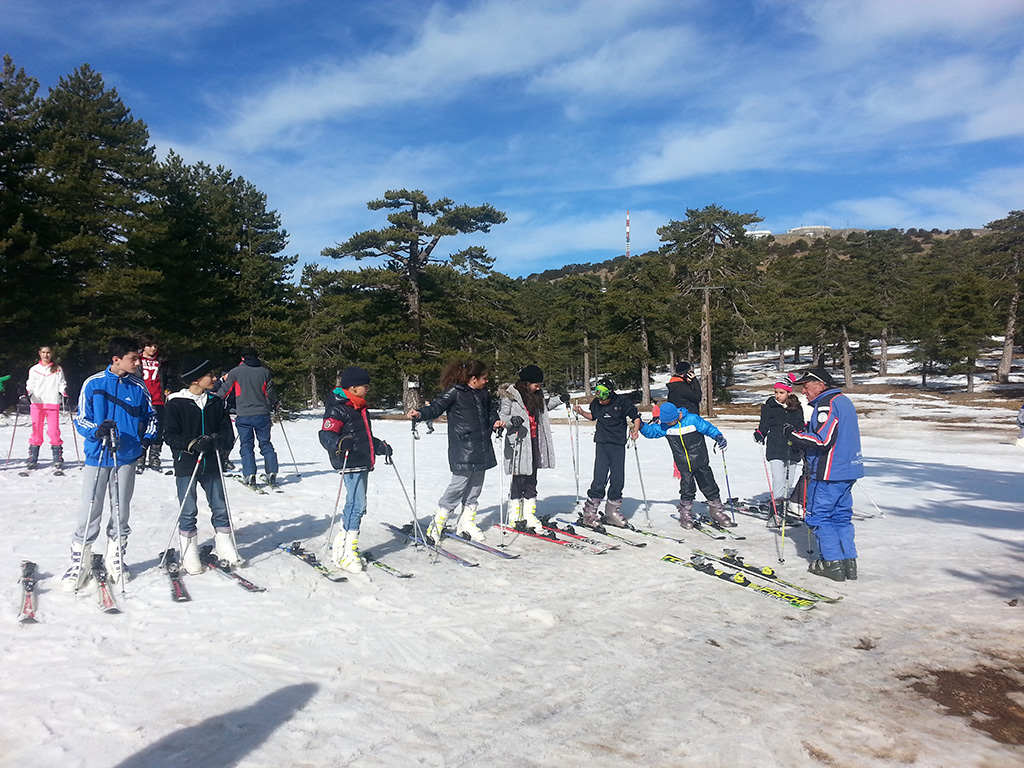 Εκπαιδευτικά Προγράμματα Φυσικής Αγωγής ΥΠΑΝ - Αθλήματα Βουνού (Χιονοδρομίες)